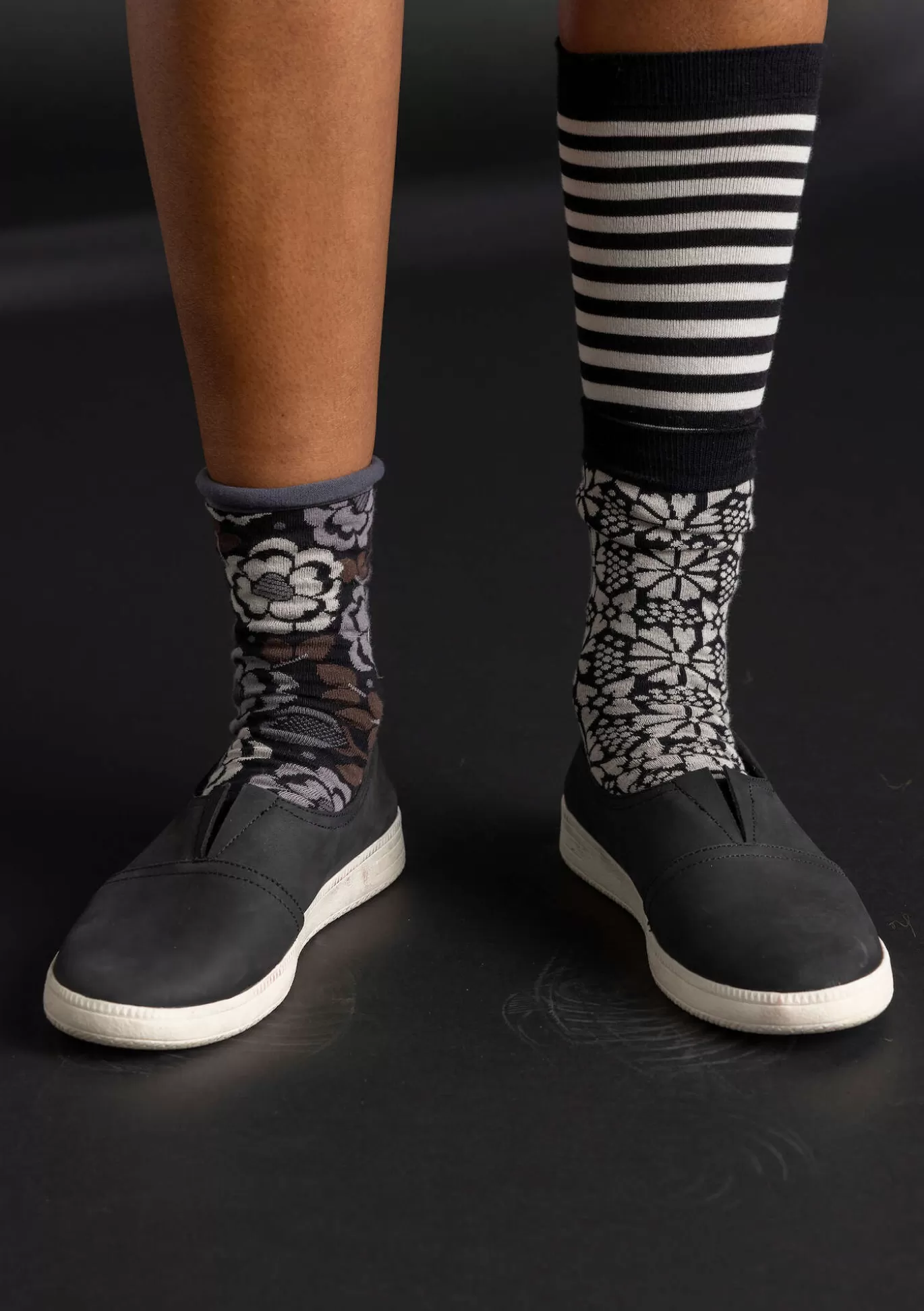 Gudrun Sjödén Sko i nubuck Svart Sale