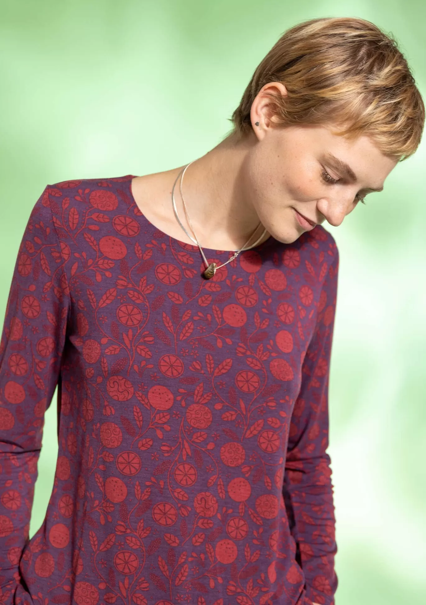 Gudrun Sjödén Top "Pomerans" i modal/elastan Allium Discount