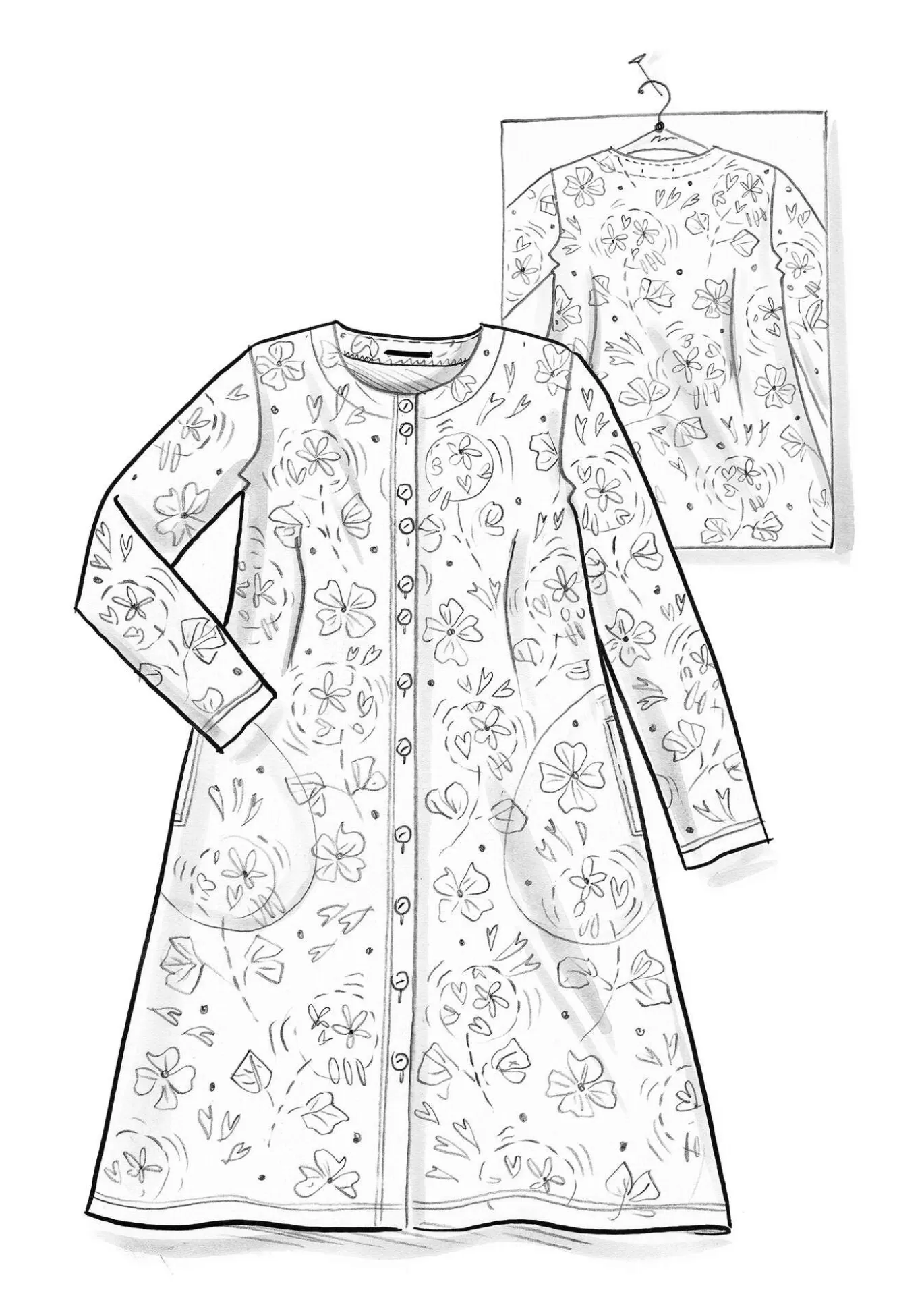 velourklnning_selma_i_ekologisk_bomulltervunnen_polyester_3-1.webp Gudrun Sjödén Velourklänning "Selma" i ekologisk bomull/återvunnen polyester Vindruva Best Sale